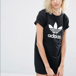 Adidas originals trefoil tshirt dress